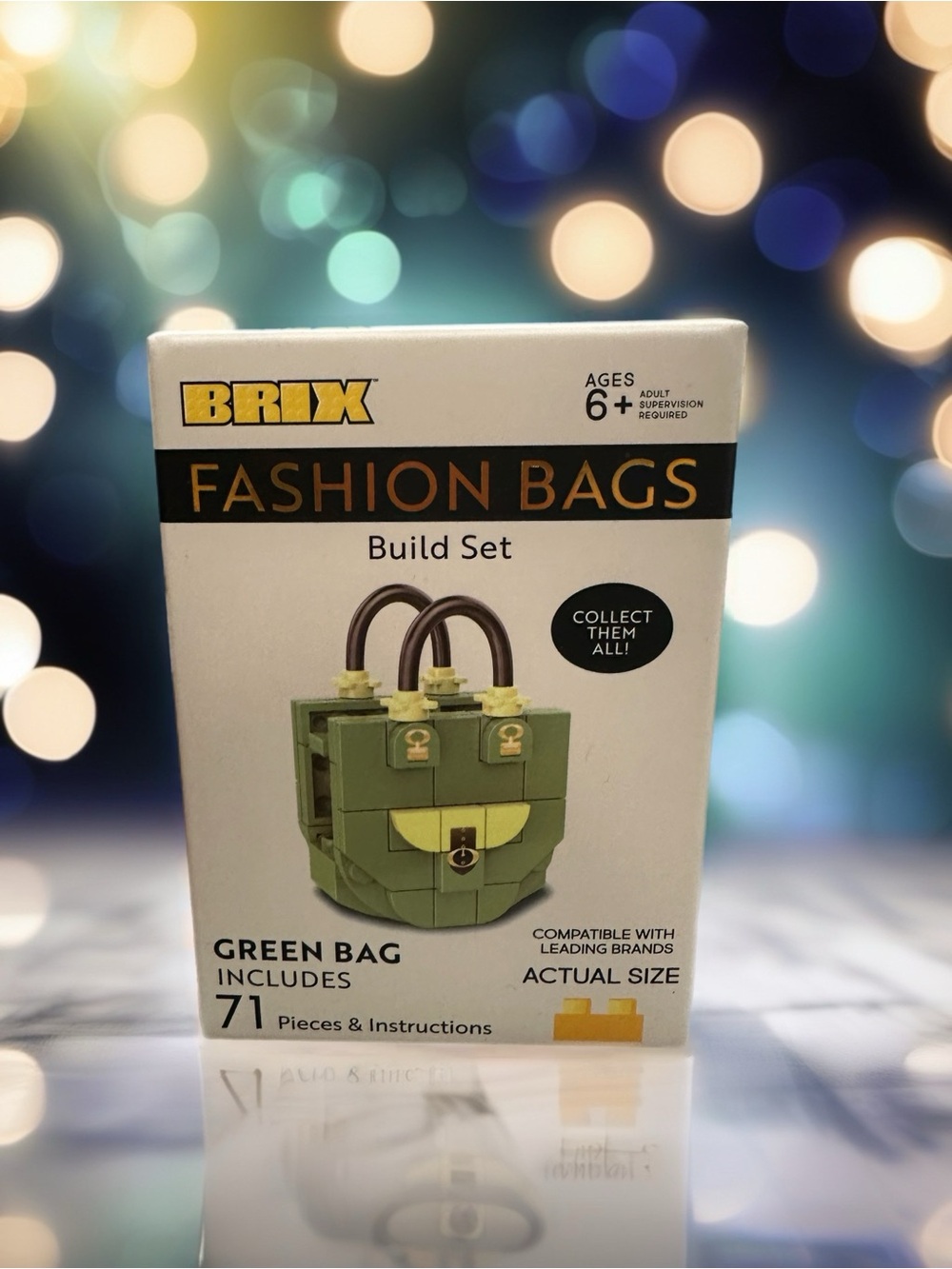 Fashion Bags Build Set - Green Bag